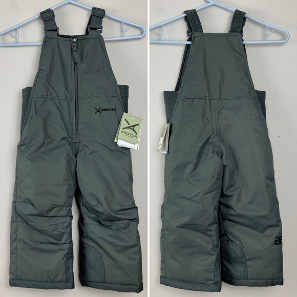 Arctix Other - NWT 2T Arctix Kids Snow Bibs Overall Snow Pants Gray Winter Cold Weather Skiing
